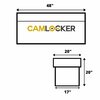 Camlocker 48in Tool Chest, Polished Aluminum RV48